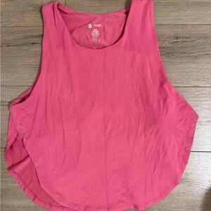 BuffBunny Pink Scoop Neck Tank